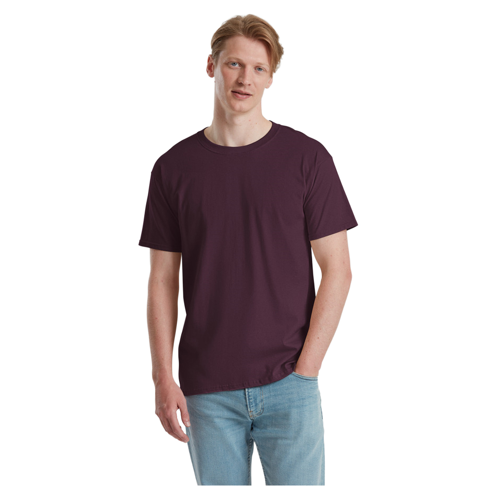 Fruit Of The Loom Mens Iconic 195 Ringspun Premium Tshirt (RW5974) - Picture 20 of 76