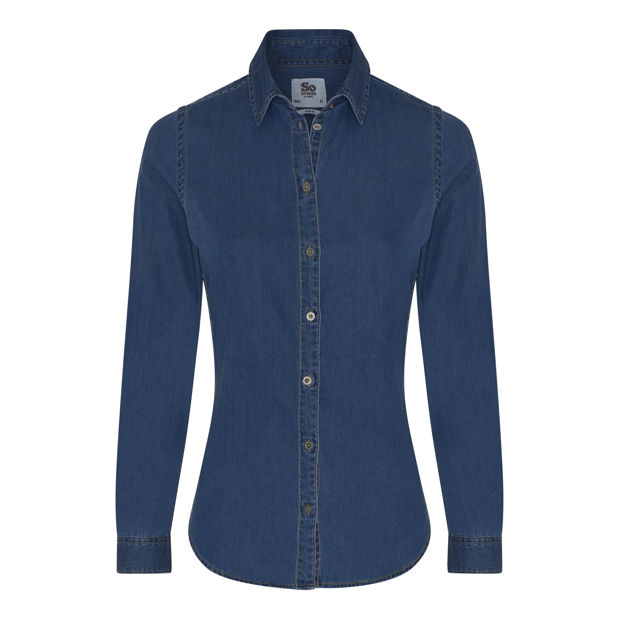 (アウディス) AWDis So Denim レディース Lucy 長袖 デニムシャツ RW6178 (ブラック) AWDis So Denim Womens/Ladies Lucy Denim Shirt (RW6178) | eBay