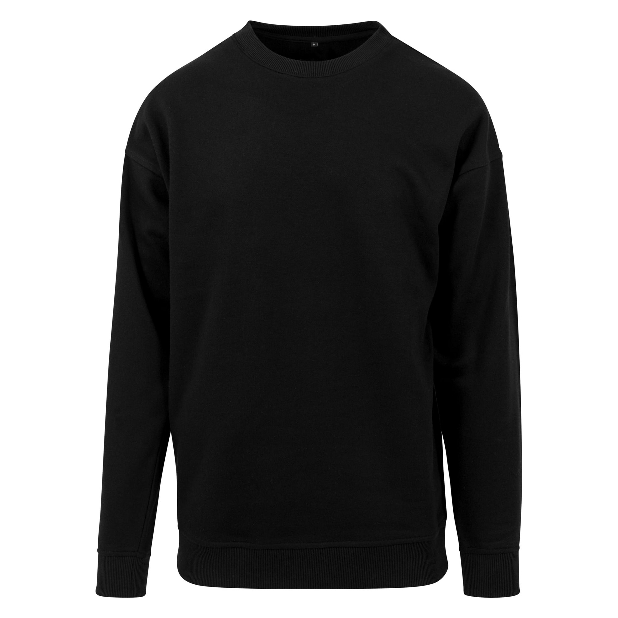 Build Your Brand Mens Crew Neck Plain Sweatshirt  RW6469