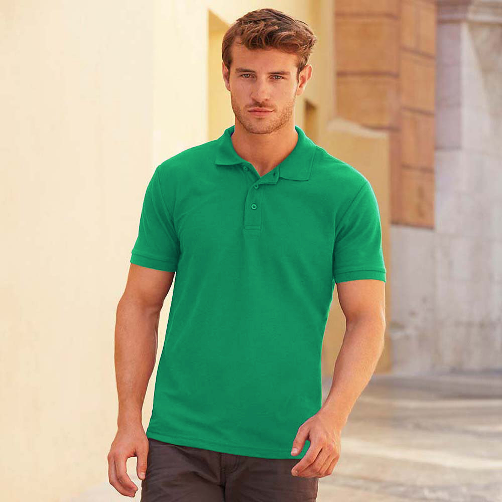 Fruit Of The Loom Mens Iconic Polo Shirt (RW6516) - Picture 14 of 15