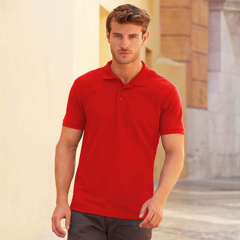 Fruit Of The Loom Mens Iconic Polo Shirt (RW6516) - Picture 10 of 15