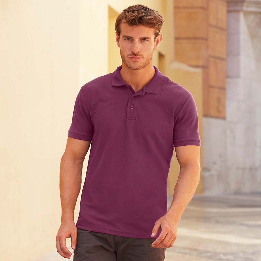 Fruit Of The Loom Mens Iconic Polo Shirt (RW6516) - Picture 7 of 15