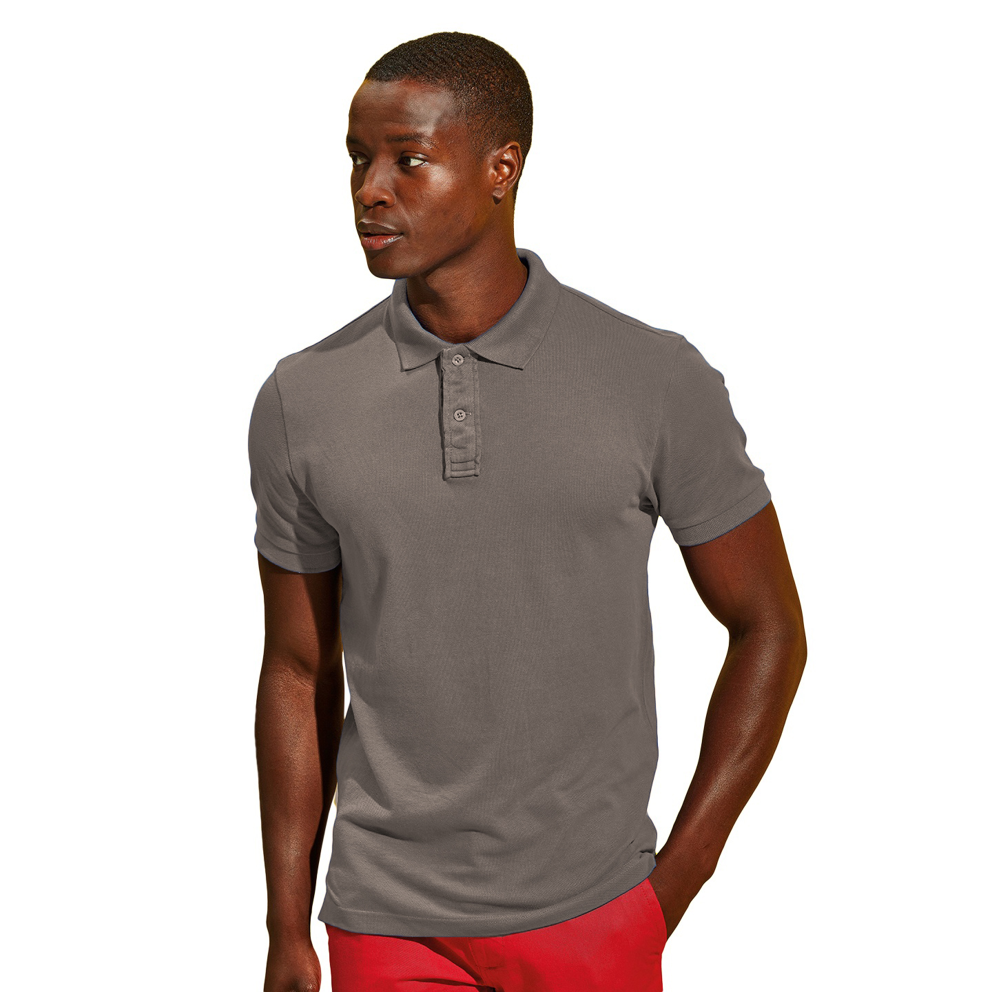 Asquith & Fox Mens Infinity Stretch Polo Shirt RW6642 - Picture 6 of 6