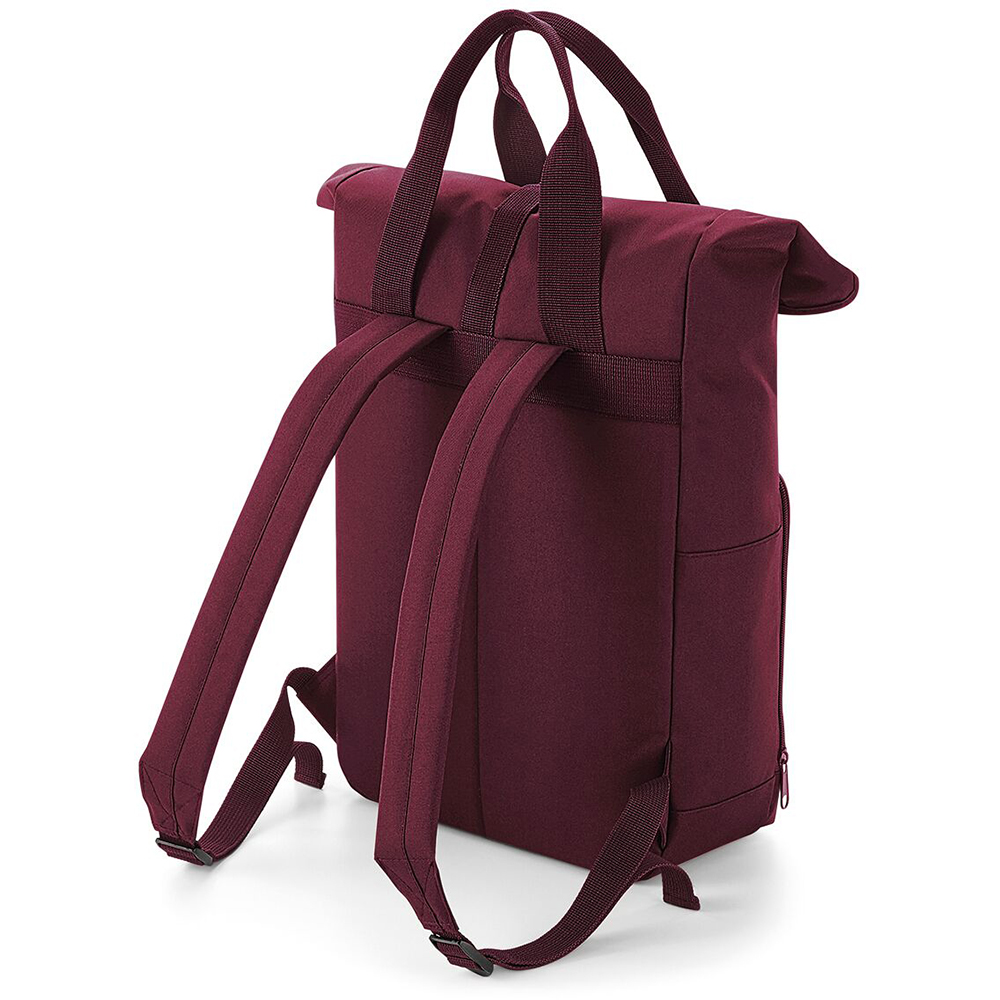 BagBase Twin Griff Roll-Top Rucksack (RW7125) - Bild 4 von 25