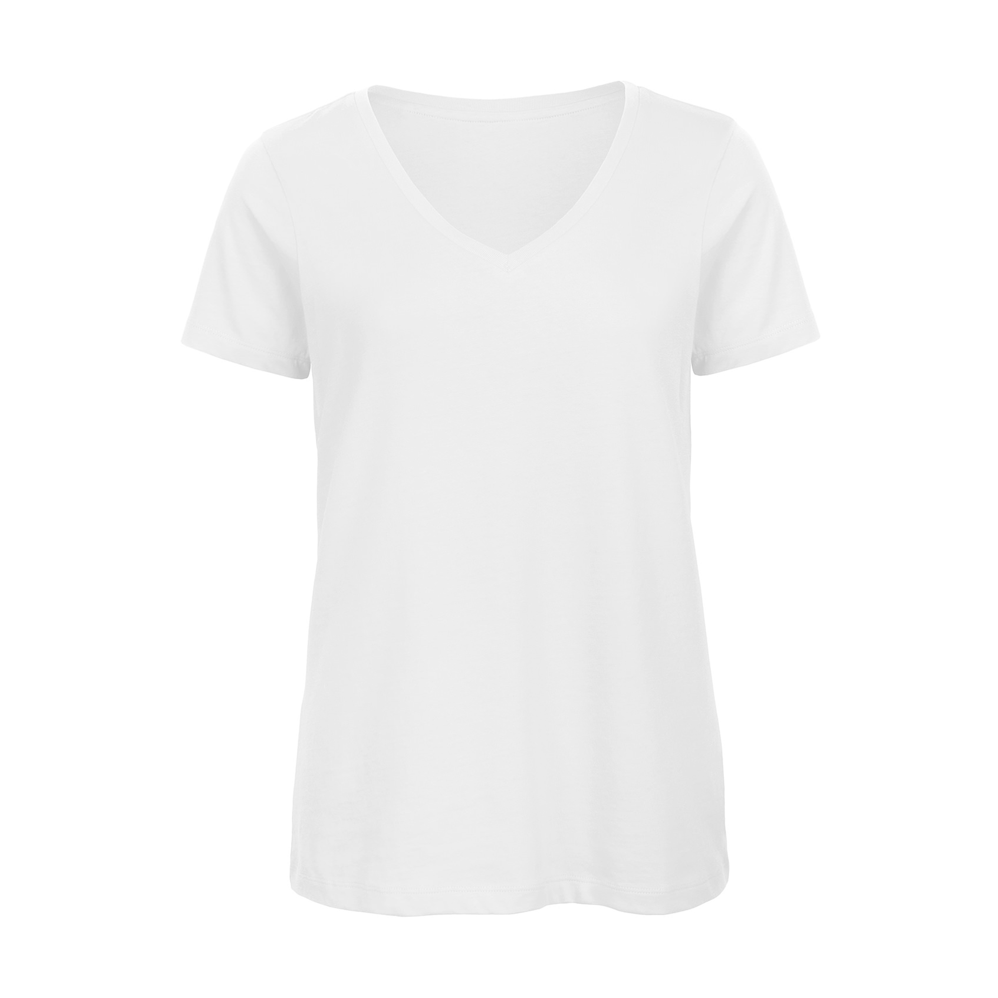 B&C Womens/Ladies Inspire Organic Cotton V Neck T-Shirt RW9114 - Picture 8 of 9