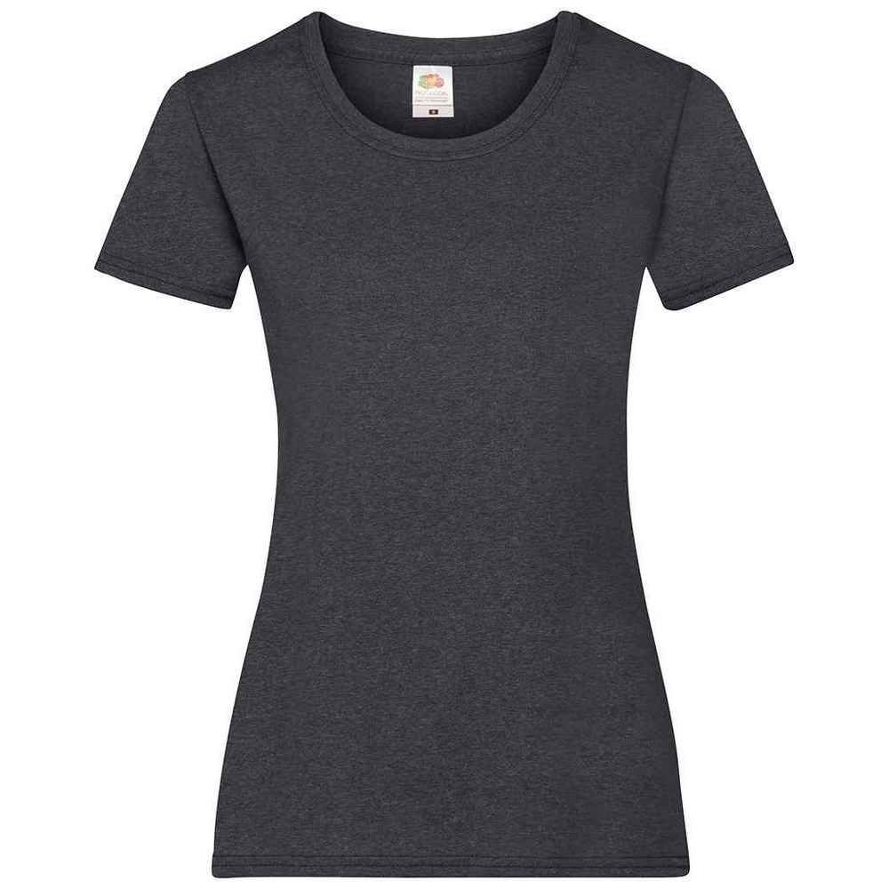 Fruit of the Loom Damen/Ladies Valueweight Heather Lady Fit T-Shirt RW9421 - Bild 13 von 49