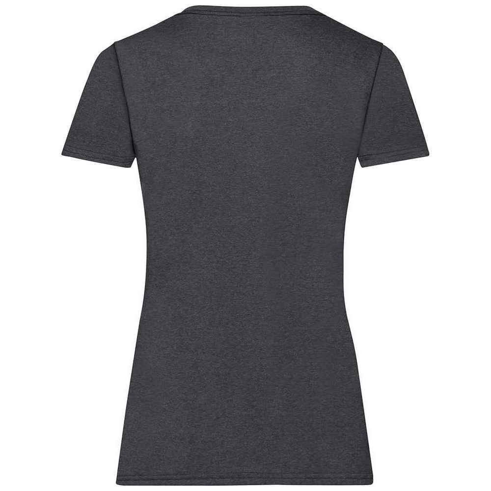 Fruit of the Loom Damen/Ladies Valueweight Heather Lady Fit T-Shirt RW9421 - Bild 14 von 49