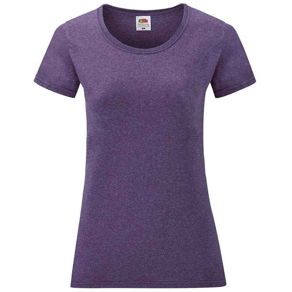 Fruit of the Loom Damen/Ladies Valueweight Heather Lady Fit T-Shirt RW9421 - Bild 22 von 49