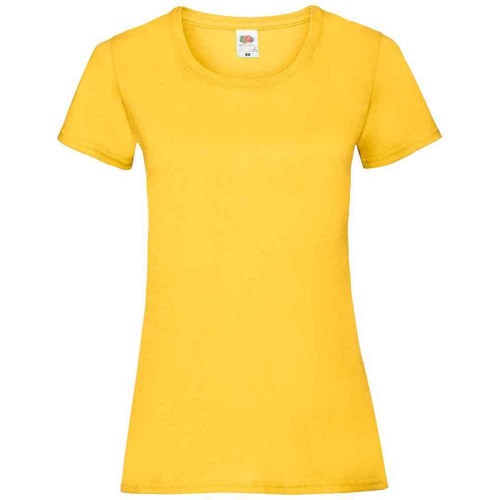 Fruit of the Loom Damen/Ladies Valueweight Heather Lady Fit T-Shirt RW9421 - Bild 47 von 49