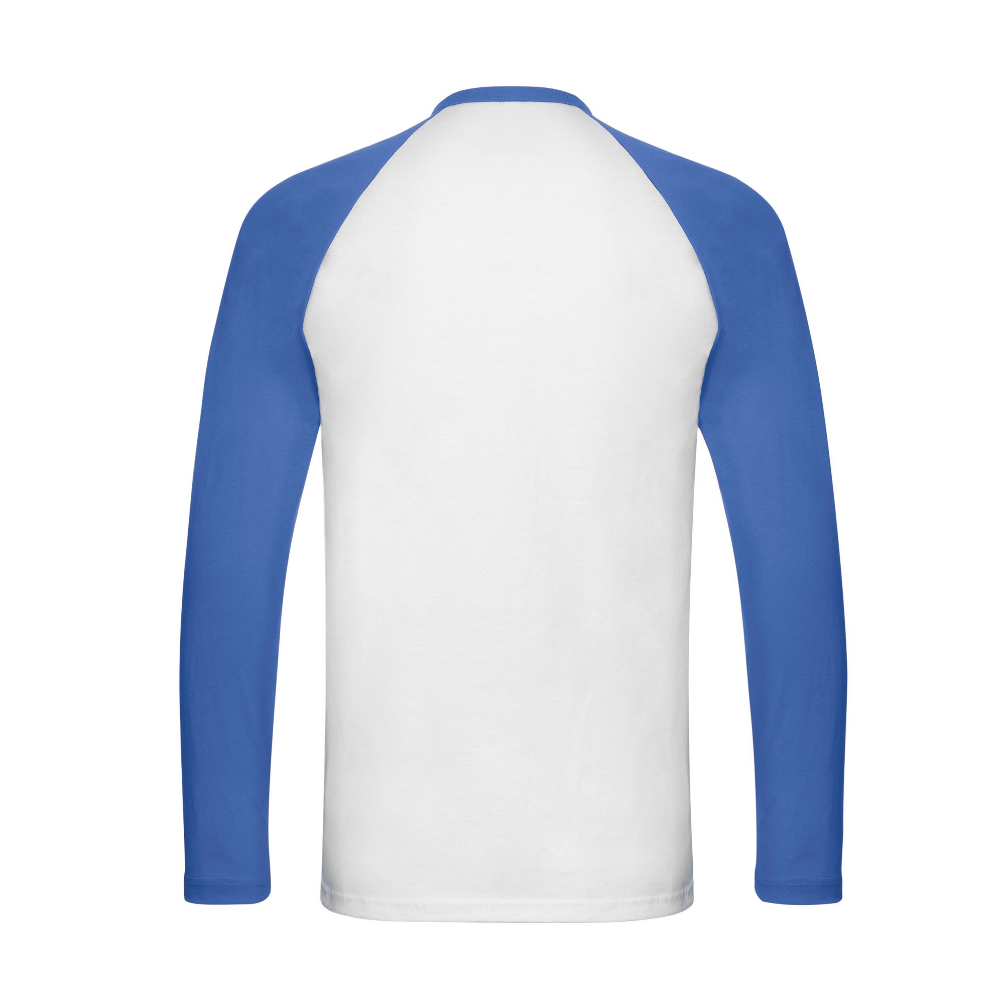 Fruit of the Loom Mens Contrast Long-Sleeved Baseball T-Shirt (RW9894) - Picture 11 of 12