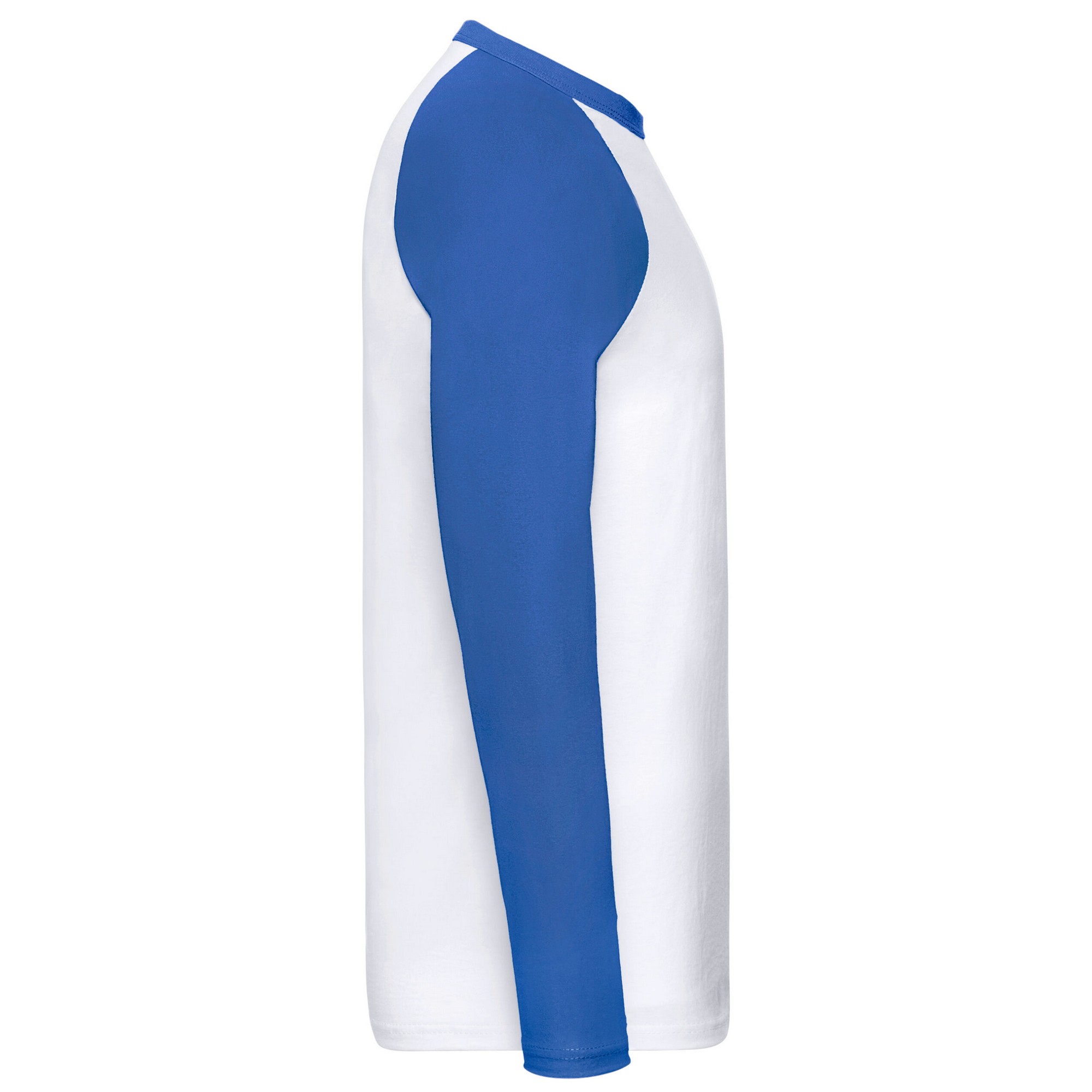 Fruit of the Loom Mens Contrast Long-Sleeved Baseball T-Shirt (RW9894) - Picture 12 of 12