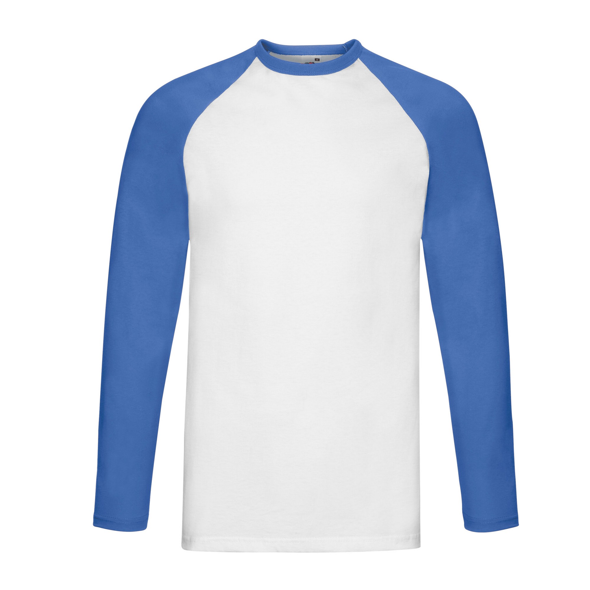 Fruit of the Loom Mens Contrast Long-Sleeved Baseball T-Shirt (RW9894) - Picture 10 of 12