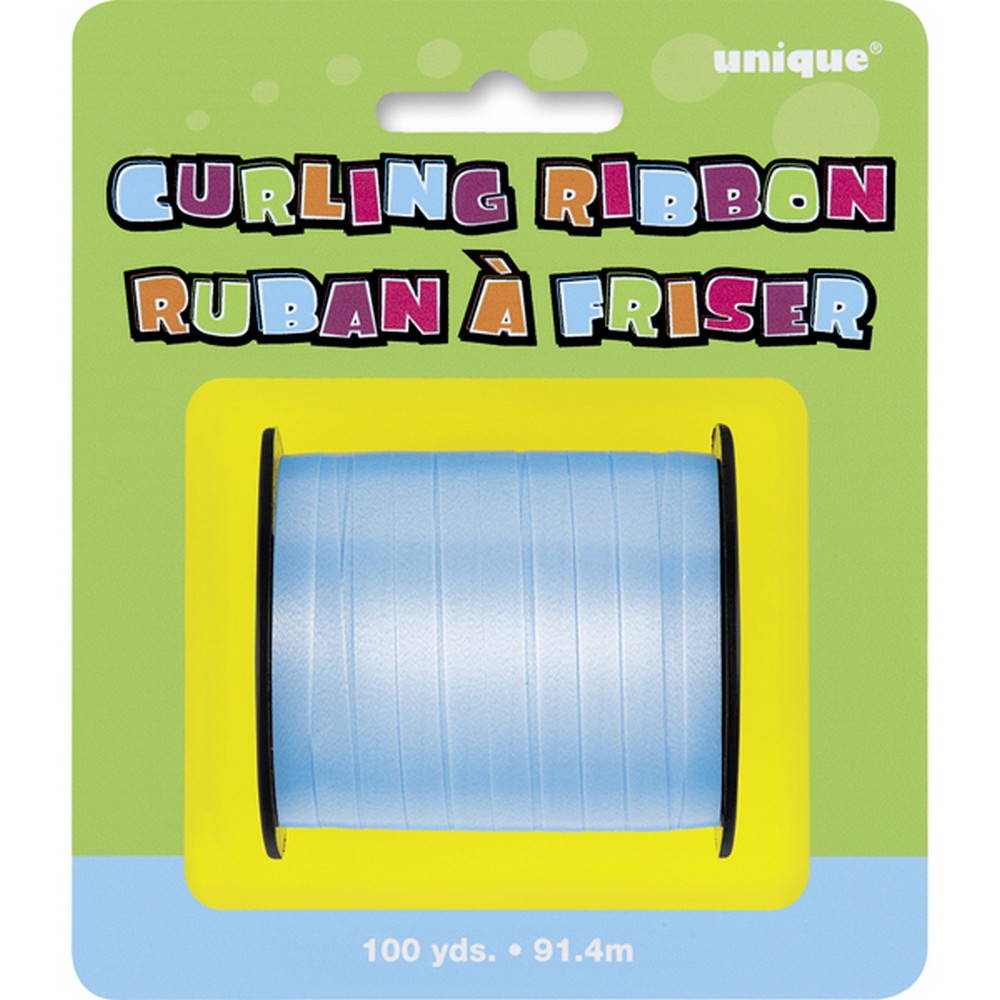 Unique Party Geschenkband – 91 Meter Rolle, Bunt, Für Ballons & Geschenkverpackung