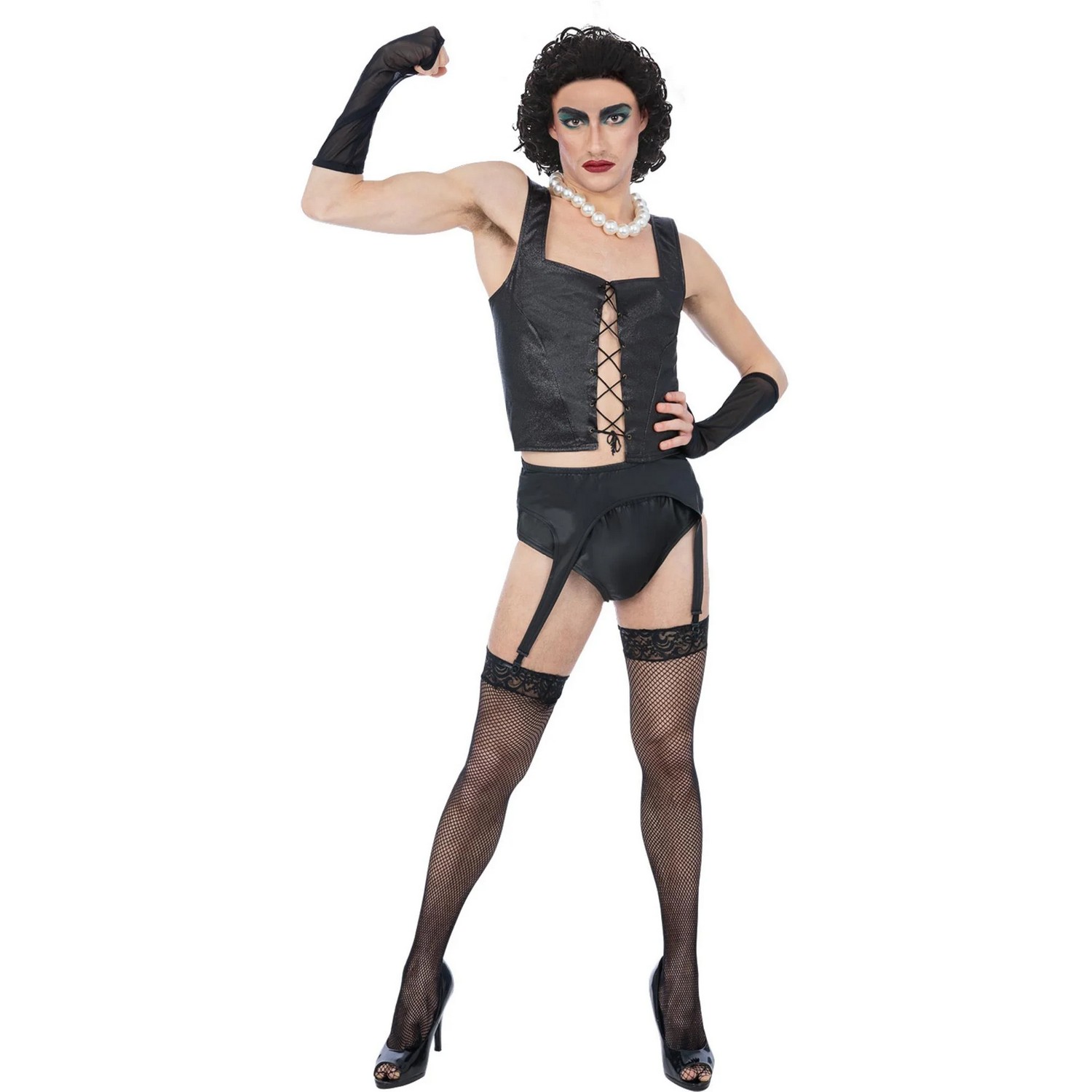 The Rocky Horror Picture Show Frank-N-Furter Kostymset för män