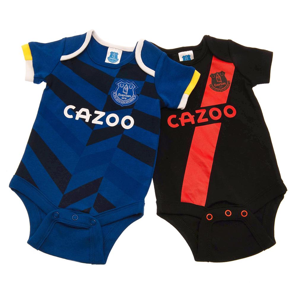 Everton FC Baby Sponser Bodysuit (2-pack)