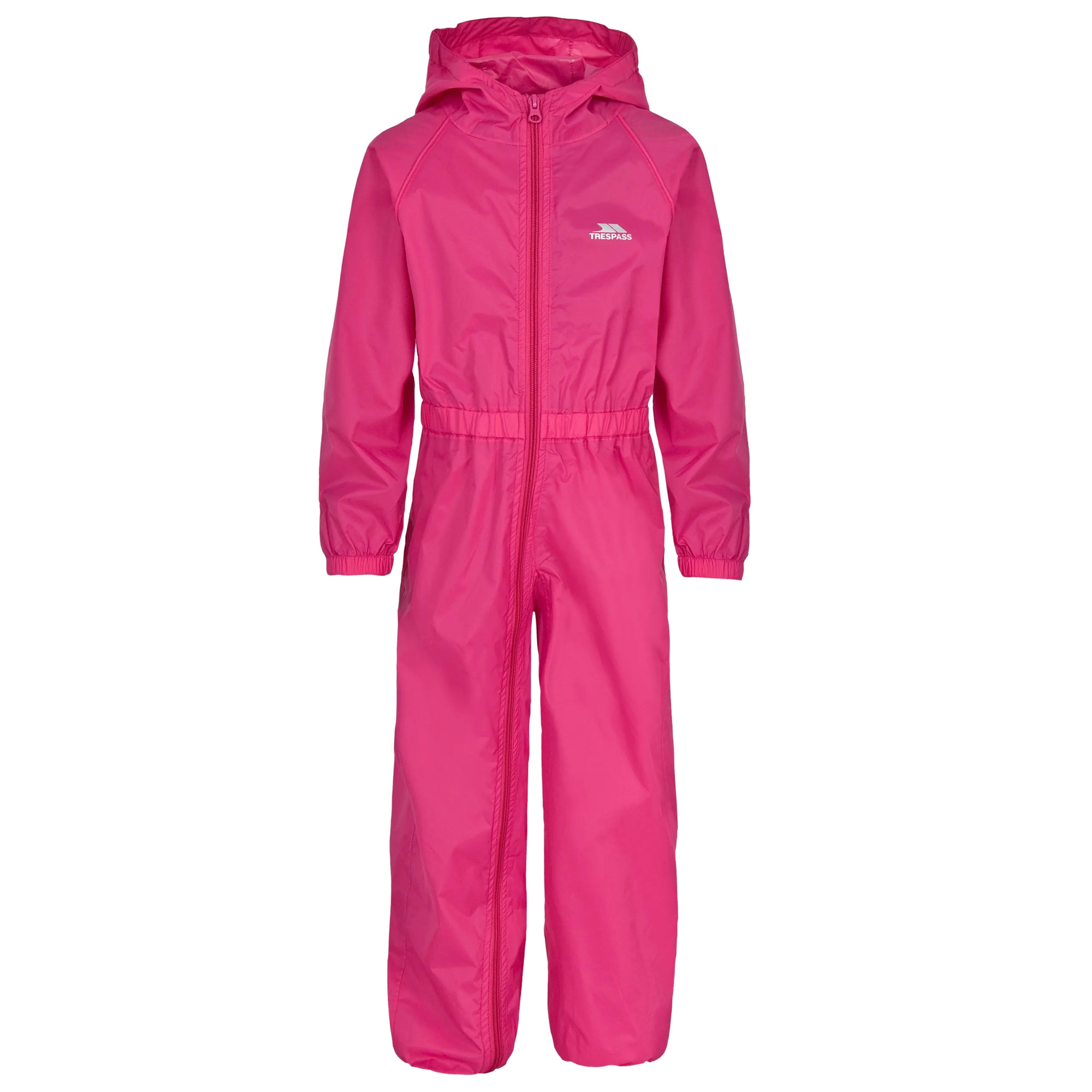 Trespass Childrens/Kids Button Waterproof Rain Suit (TP465) - Picture 6 of 9