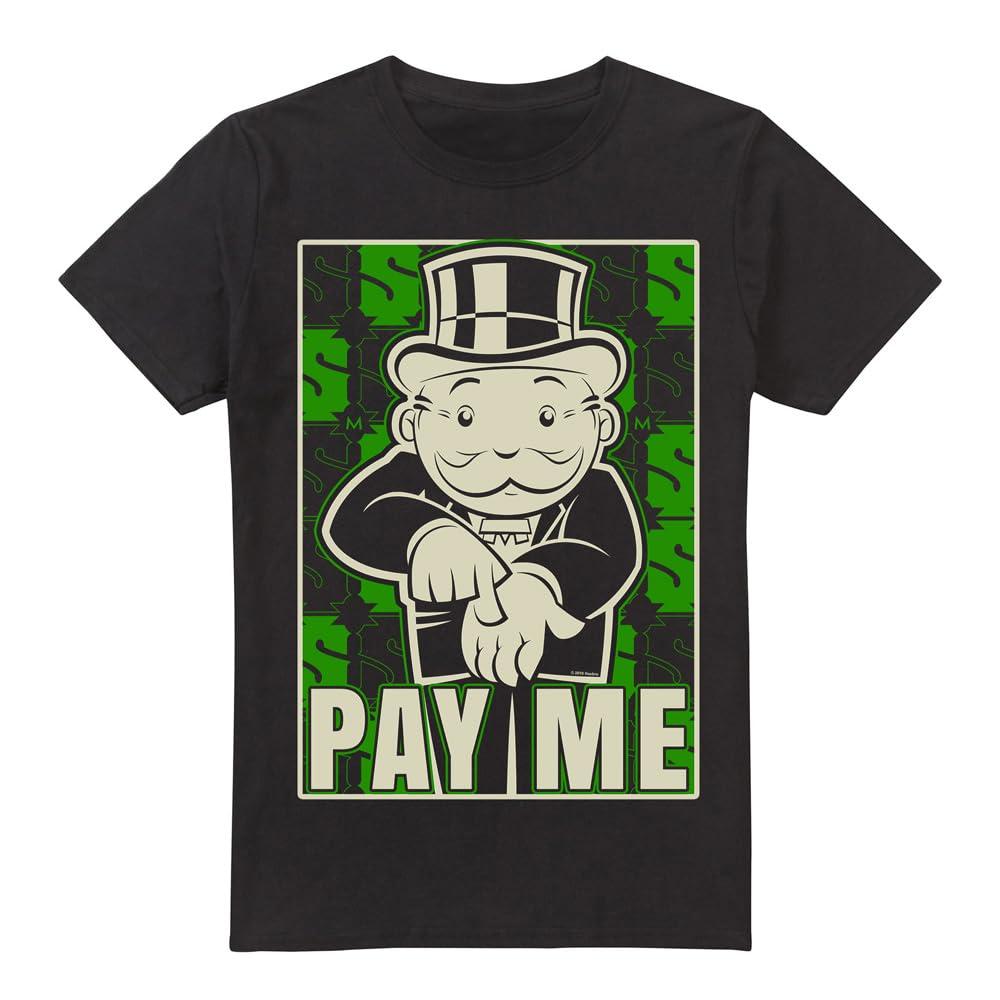Monopoly Herr T-shirt \"Pay Me\"