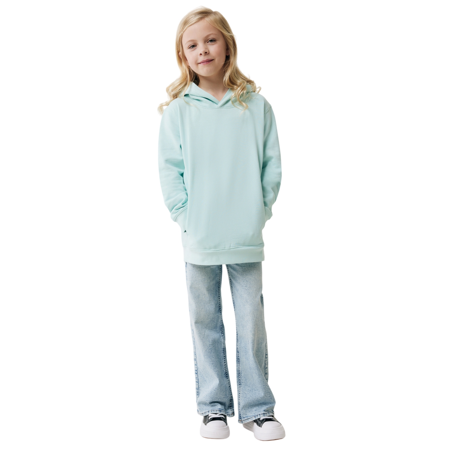 Iqoniq Childrens/Kids Yengo Recycled Cotton Side Pocket Hoodie (XD998) - Picture 12 of 27