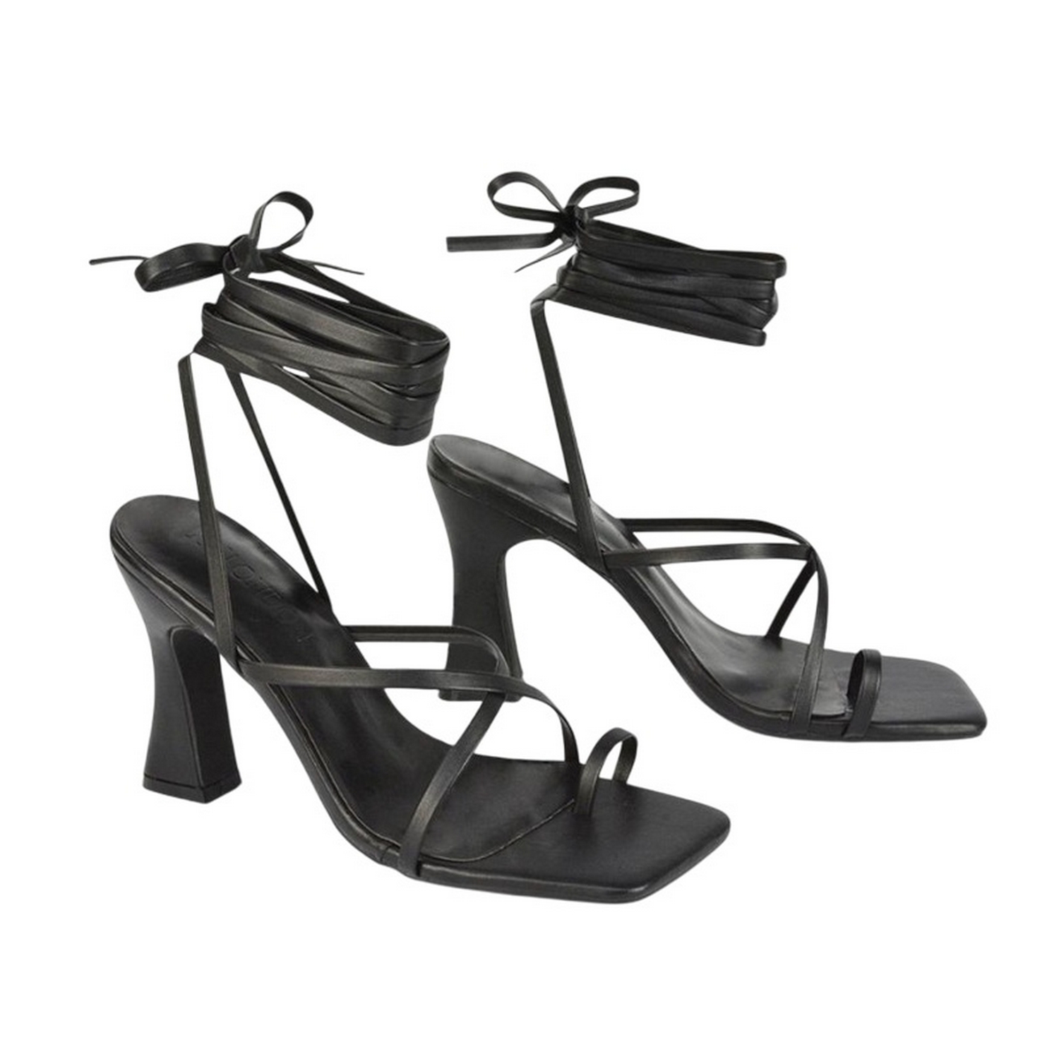 XY London - Damen Sandalen "Dylan", Hoher Blockabsatz (XY360) - Bild 9 von 12